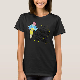 Little Mister Fourth Grade 1st School Day Boys 4th T-Shirt