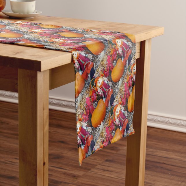Little Mister Scarecrow Short Table Runner (In Situ)