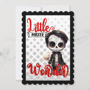 Little Mister _ Sugar Skull Thank You Card