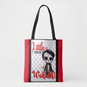 Little Mister _ Sugar Skull Tote Bag