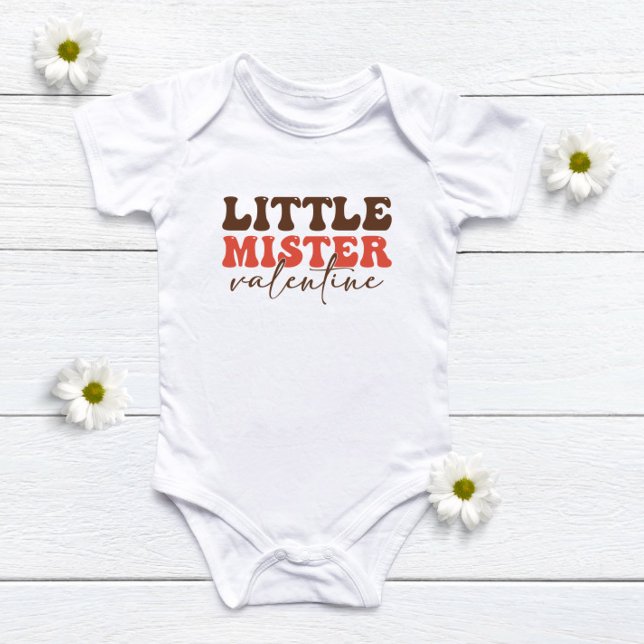 Little Mister Valentine Baby Bodysuit (Creator Uploaded)