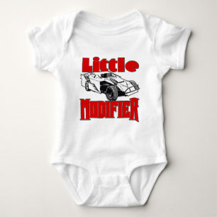 Little Modifier - Dirt Modified Racing Baby Bodysuit
