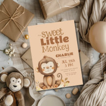 Little Monkey Boys Birthday