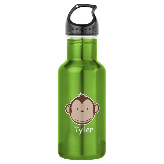 Little Monkey Children's 532 Ml Water Bottle (Front)