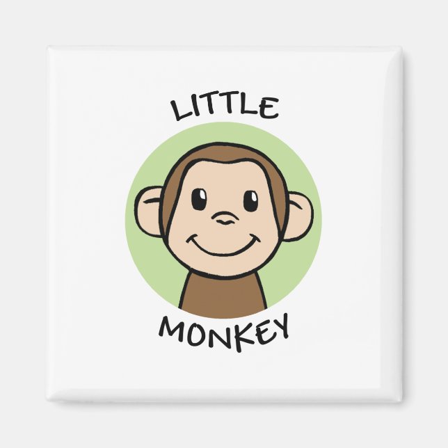 Little Monkey Magnet (Front)
