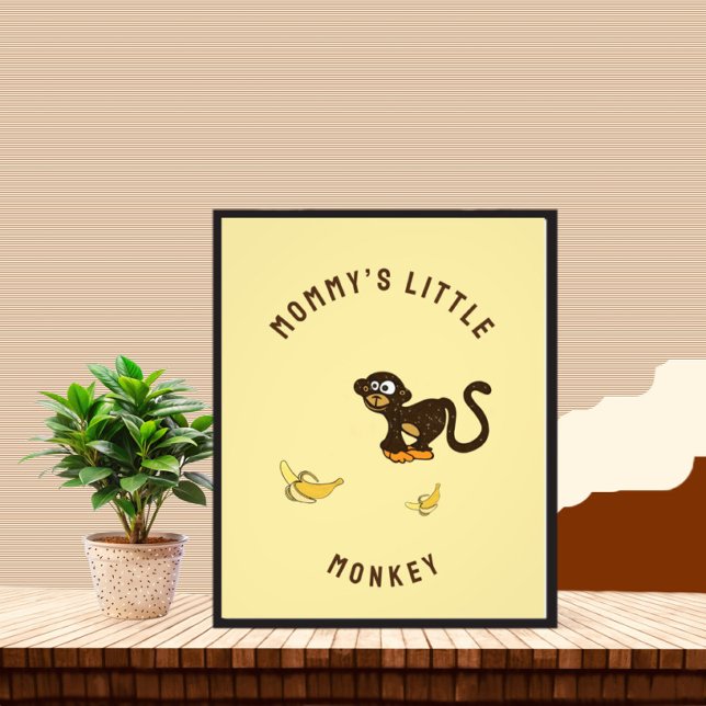 Little monkey photo print (Creator Uploaded)