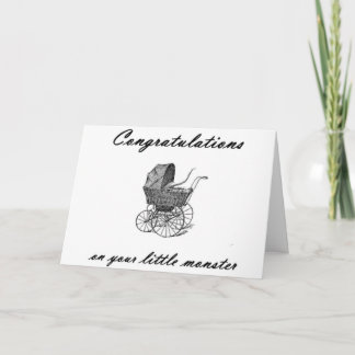 Little Monster Card