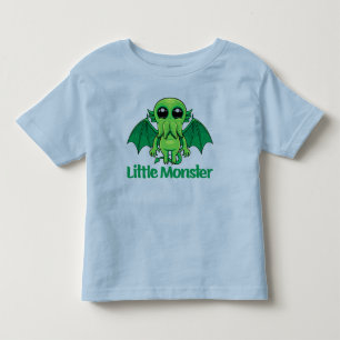 Little Monster Cthulhu Cute Creepy Mythical Buddy Toddler T-Shirt
