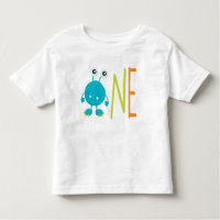 Little Monster First Birthday ONE shirt