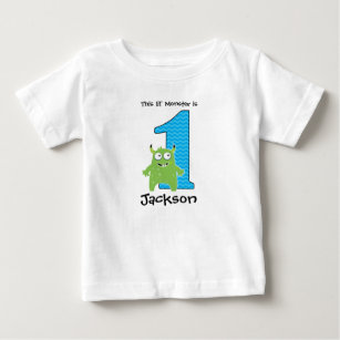 Little Monster First Birthday T shirt
