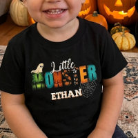 little Monster Halloween 2026personalized toddler