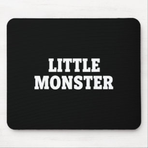 Little Monster Kid Funny Baby Toddler Cute Nursery Mouse Pad