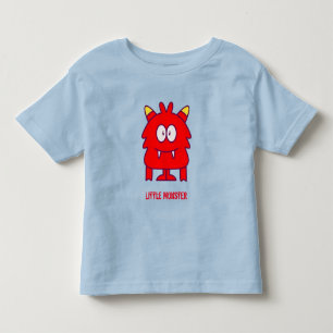 Little Monster (personalizable text) Toddler T-Shirt