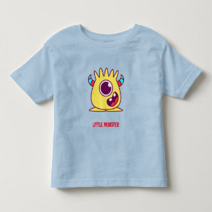 Little Monster (personalizable text) Toddler T-Shirt