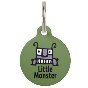 Little Monster Pet ID Tag