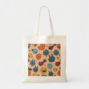 Little monster tote bag