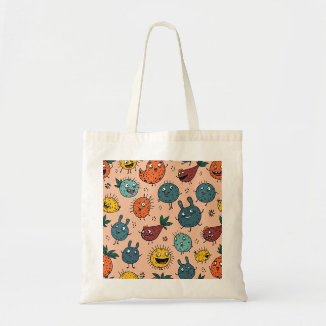 Little monster tote bag (Front)