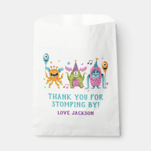 Little Monsters Birthday Party  Favour Bag