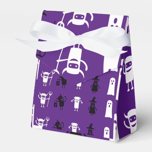 Little Monsters Favour Box (Front Side)