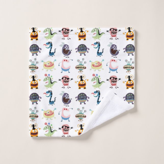 Little Monsters Wash Cloth (Wash Cloth)