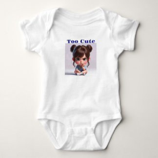 Little Mood Baby Bodysuit – Cute Grumpiness .