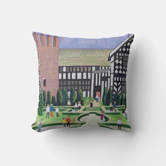 Little Moreton Hall 1995 Cushion (Front)