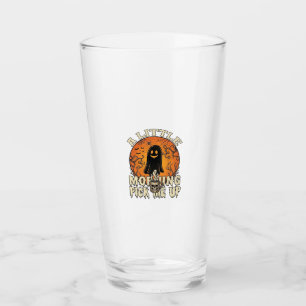 Little Morning Pick Me Up Halloween Ghost Skull Mu Glass