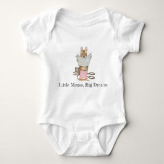 Little Mouse, Big Dreams Bodysuit. Baby Bodysuit