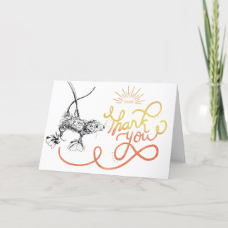 Little Mouse Thank You Card