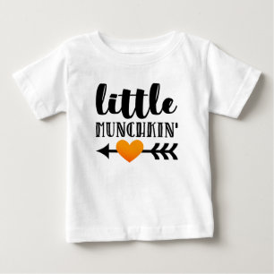 Little Munchkin' Heart Arrow Modern Baby T-Shirt
