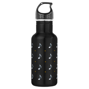 little musical notes 532 ml water bottle