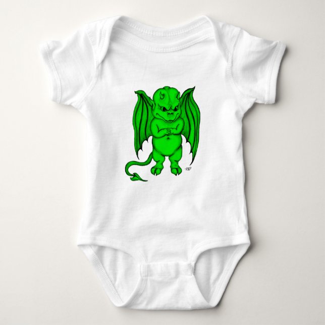 Little nasty Devil Baby Bodysuit (Front)