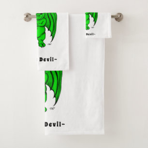 Little nasty Devil Bath Towel Set