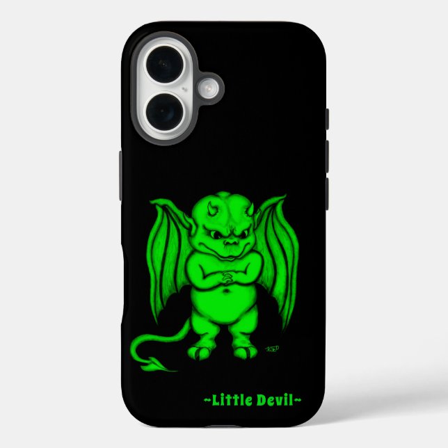 Little nasty Devil Case-Mate iPhone Case (Back)