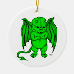 Little nasty Devil Ceramic Ornament