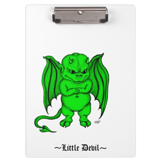 Little nasty Devil Clipboard (Front)