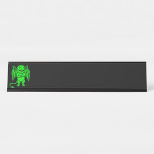 Little nasty Devil Desk Name Plate