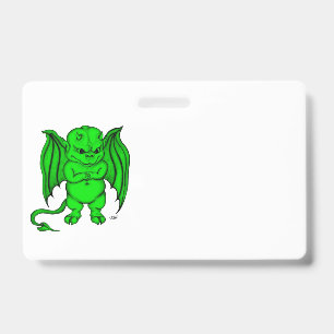 Little nasty Devil ID Badge