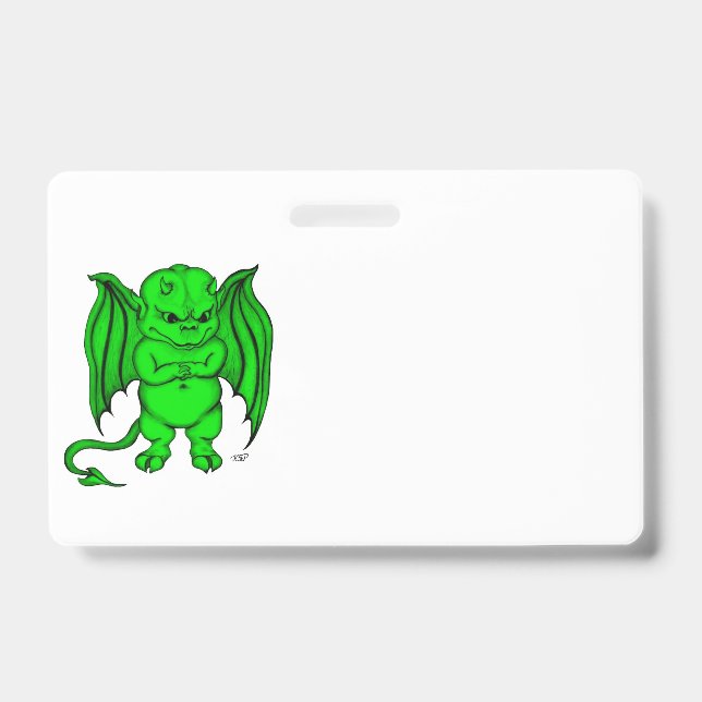 Little nasty Devil ID Badge (Front)