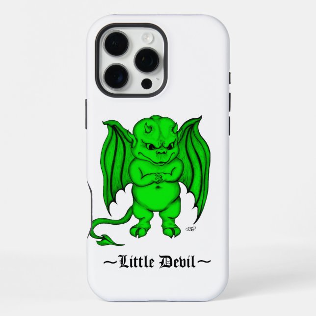 Little nasty Devil iPhone Case (Back)