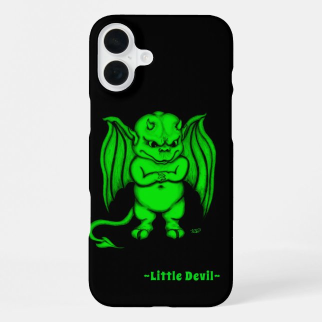 Little nasty Devil iPhone Case (Back)