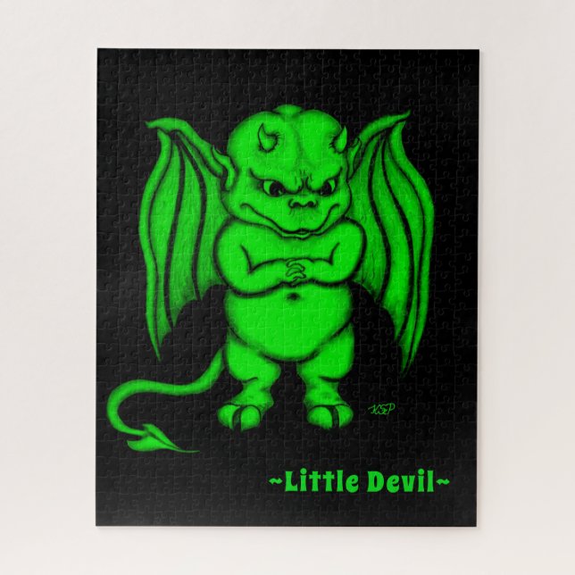 Little nasty Devil Jigsaw Puzzle (Vertical)