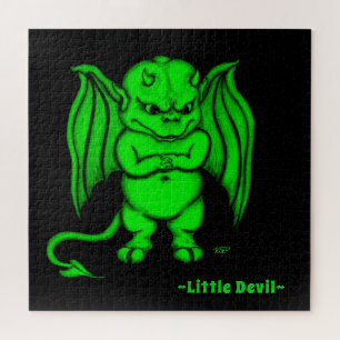 Little nasty Devil Jigsaw Puzzle