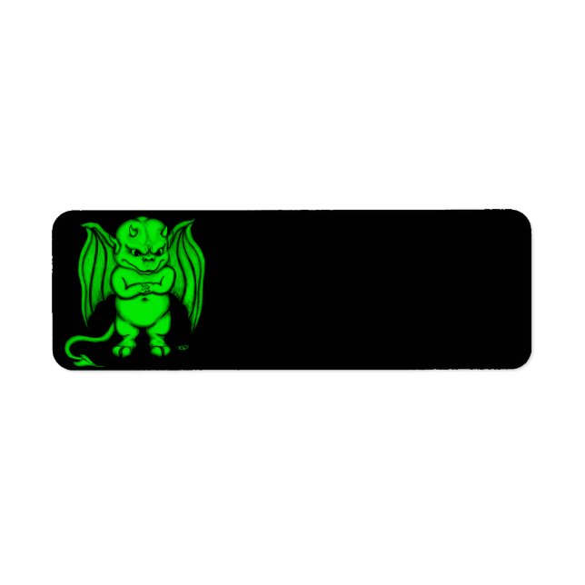 Little nasty Devil Return Address Label (Front)