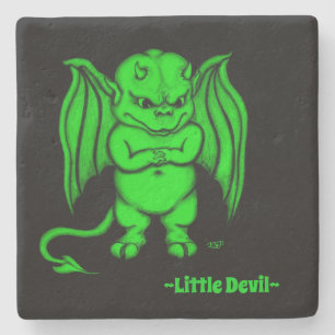 Little nasty Devil Stone Coaster