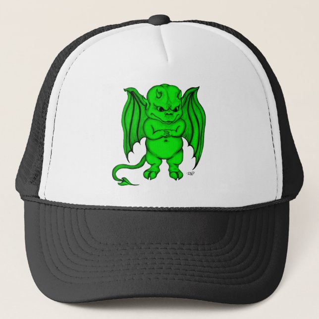 Little nasty Devil Trucker Hat (Front)