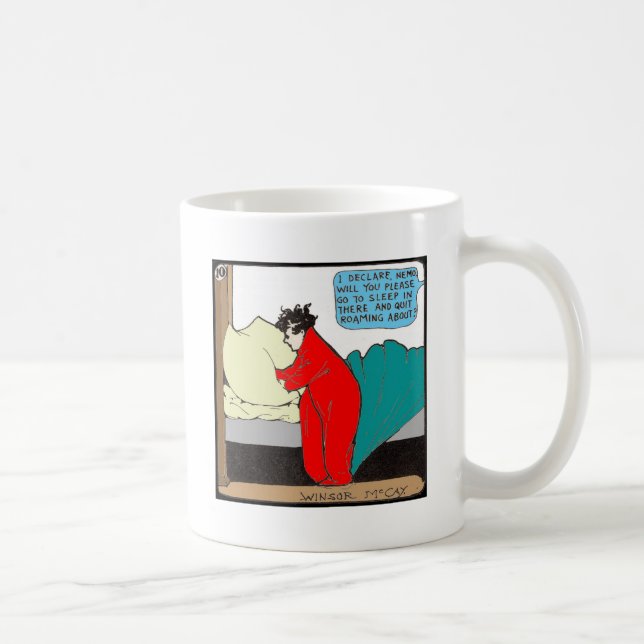 "Little Nemo" in Bed Coffee Mug (Right)