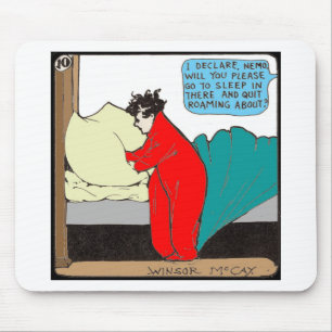 "Little Nemo" in Bed Mouse Pad