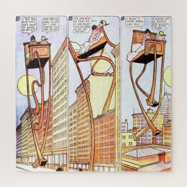 Little Nemo "Walking Bed" Jigsaw Puzzle (Vertical)