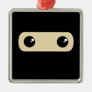 Little Ninja Metal Ornament